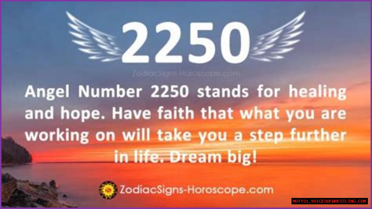 
ANGEL NUMBER 2250
