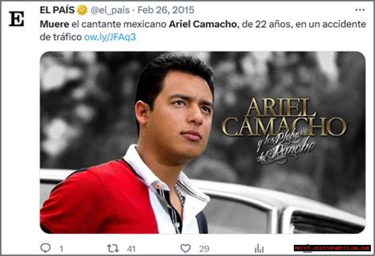 Ariel Camacho – Biography, life and death of the Mexican singer songwriter