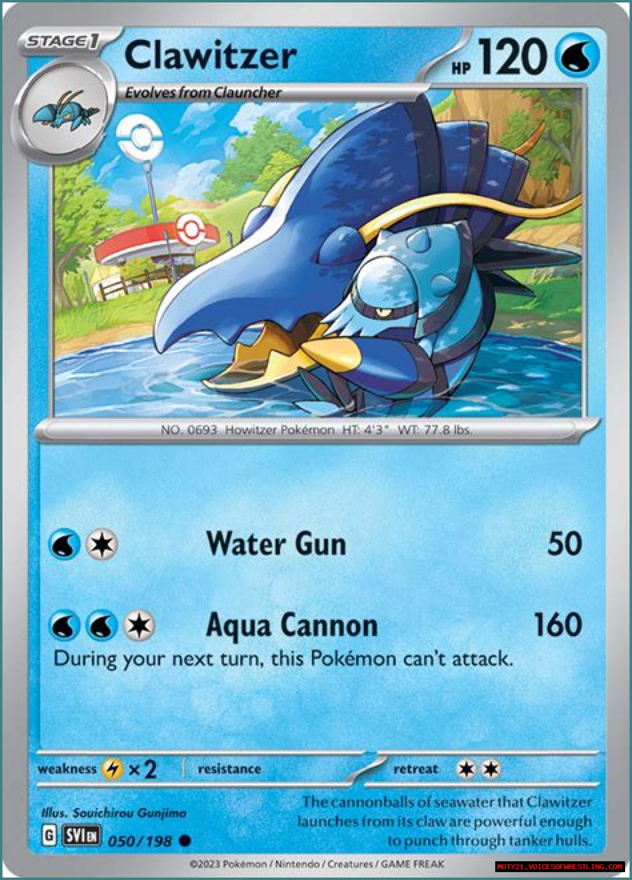 Clawitzer (TCG) - Bulbapedia, the community-driven Pokémon encyclopedia