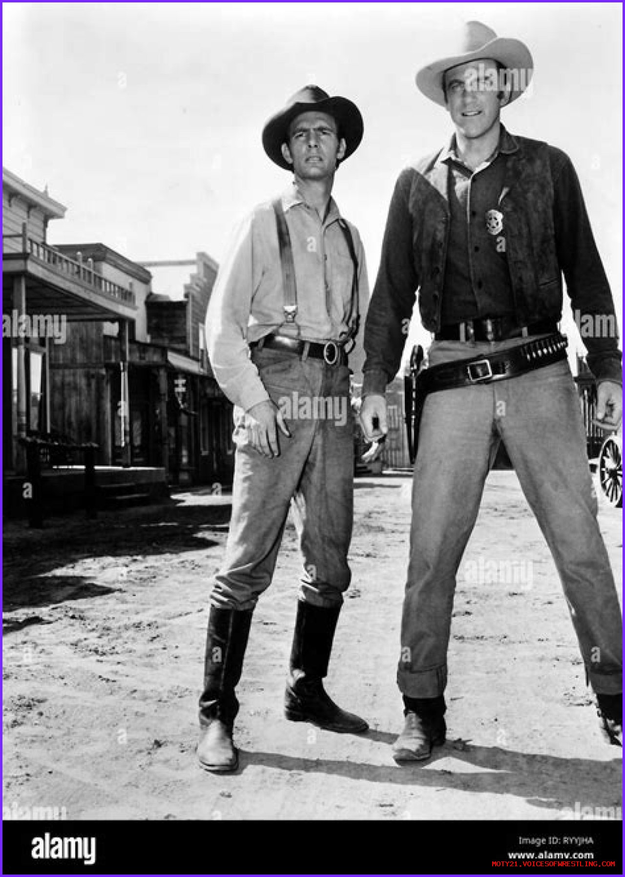 Did James Arness and Dennis Weaver get along?