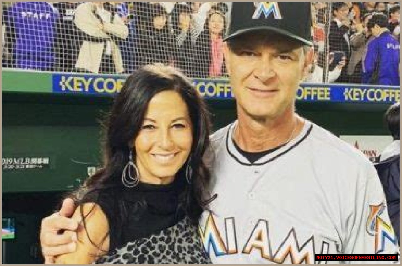  Don Mattingly’s wife Lori Mattingly 