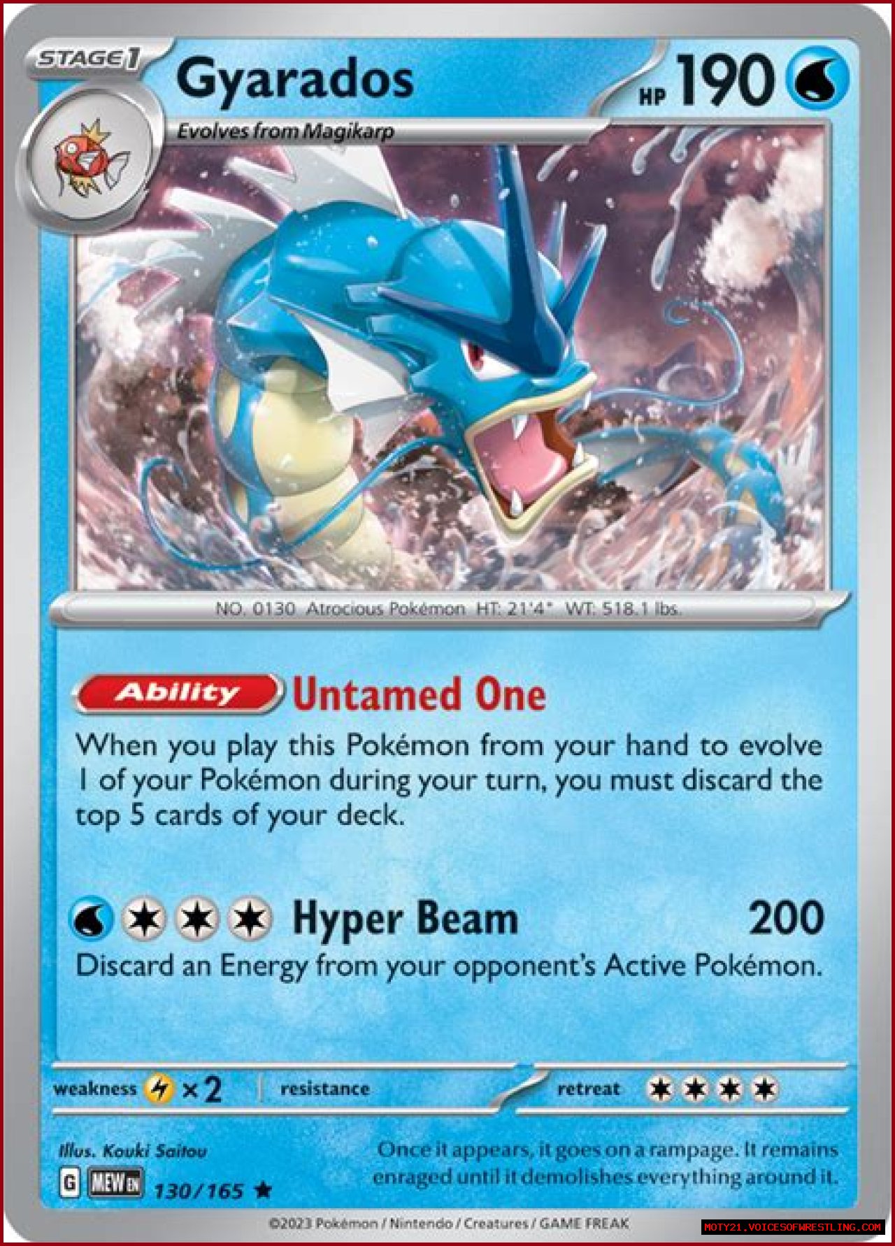 Gyarados (Pokémon) - Bulbapedia, the community-driven Pokémon encyclopedia