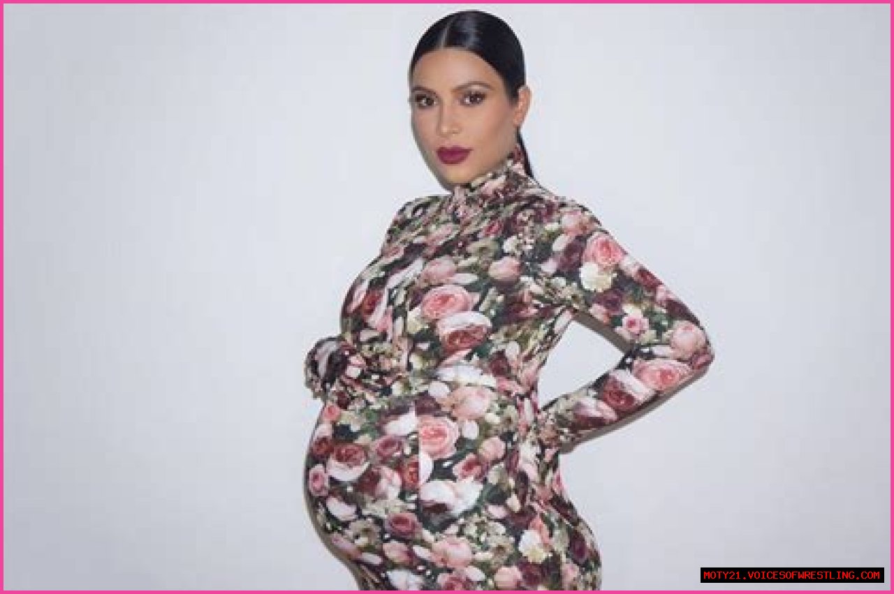 Kim Kardashian Dresses as Her Pregnant Met Gala Self for Halloween