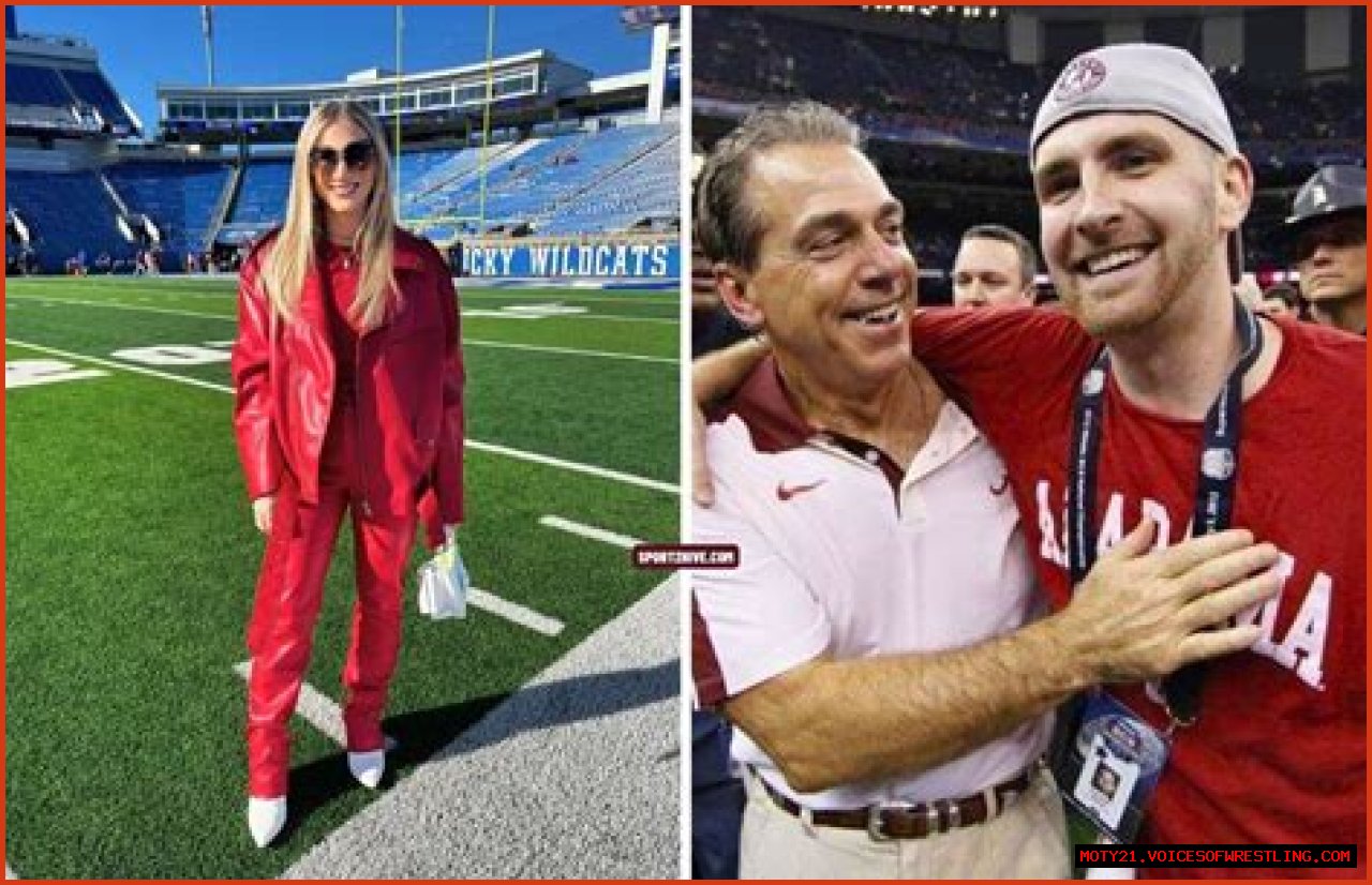 Nick Saban Children: Kristen And Nicholas Saban