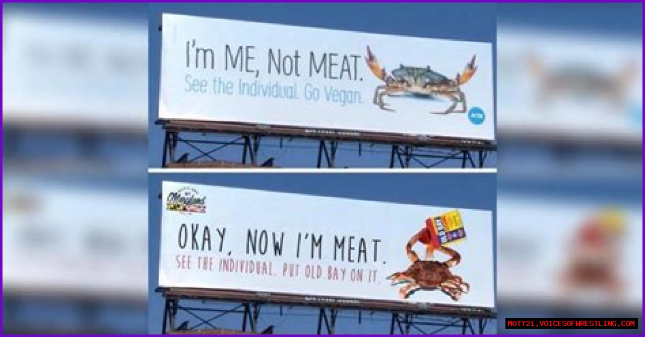 PETA and Seafood Restaurant Are Having a Dueling BIllboard Feud in Baltimore