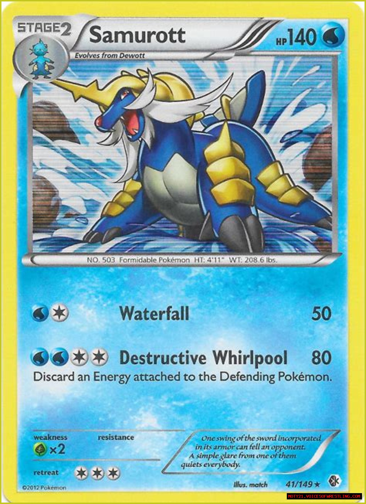 Samurott (Pokémon) - Bulbapedia, the community-driven Pokémon encyclopedia