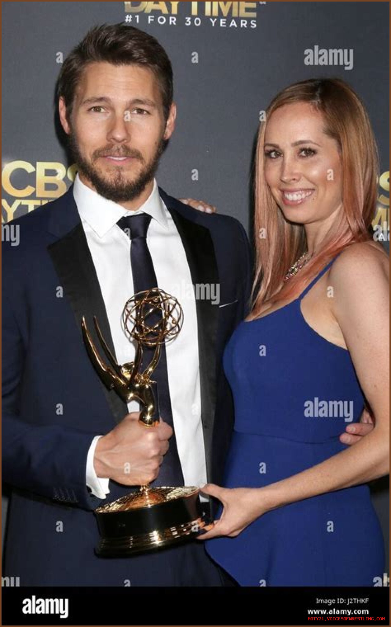 Scott Clifton and Nicole Lampson