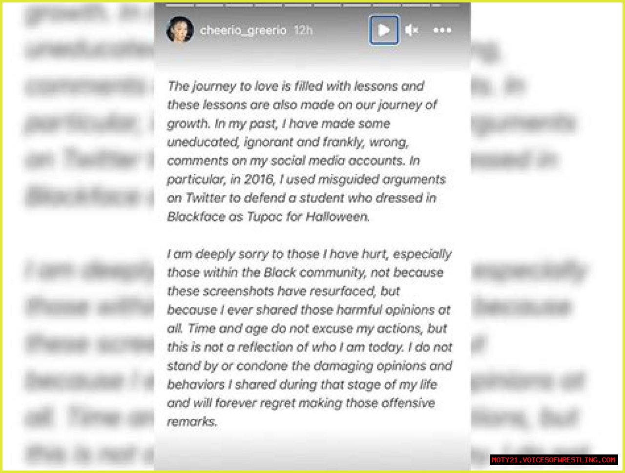 'The Bachelor' Contestant Greer Blitzer Apologizes For Tweet