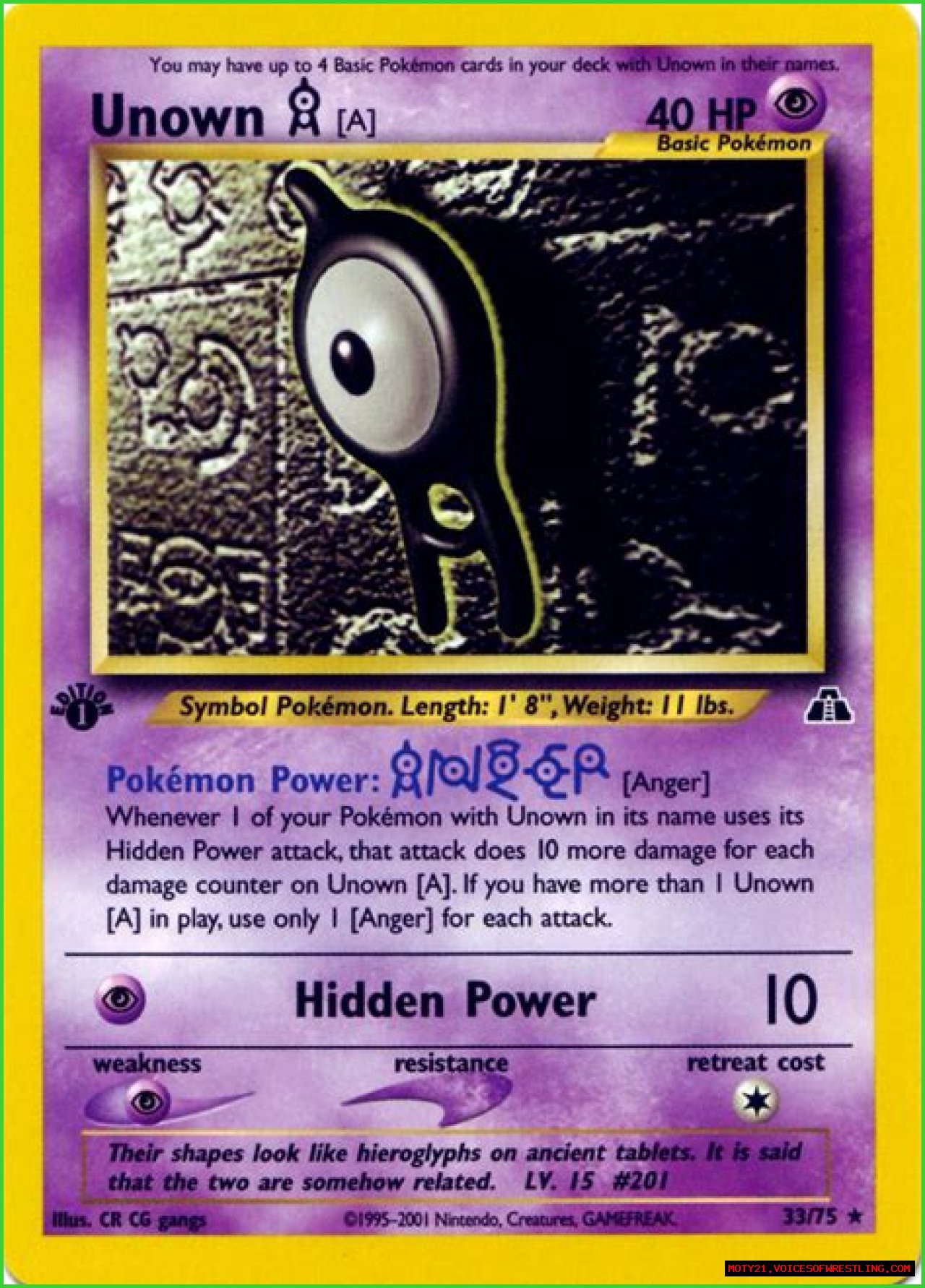Unown (Pokémon) - Bulbapedia, the community-driven Pokémon encyclopedia